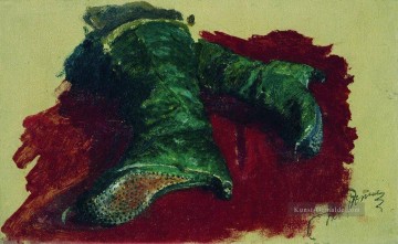 Stiefel des Fürsten 1883 Ilya Repin Ölgemälde
